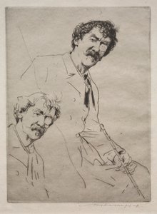 James MacNeill Whistler. alkotó: Mortimer Menpes