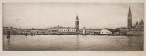 Szent Márk-medence, Velence alkotó: Mortimer Menpes