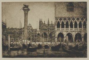 A Piazza of St. Mark, Velence