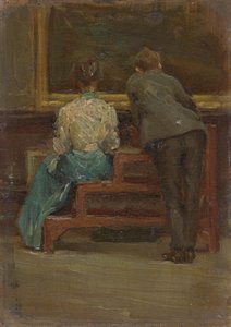 Charles Sheeler és Nina Allender, c. 1906.