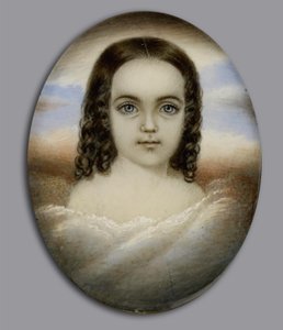 Egy lány portréja alkotó: Moses B. Russell