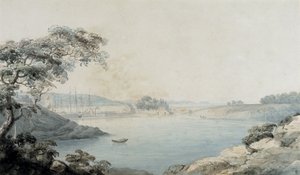 Port Penrhyn (akvarell és ceruza papíron)