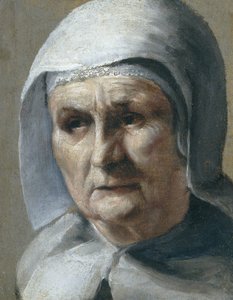 Idős nő alkotó: Moses Ter Borch