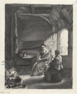 Tóbit és Anna alkotó: Moses Ter Borch