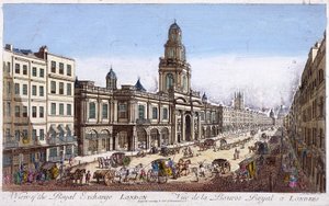 Royal Exchange 2. külső, London, 1761 alkotó: Mothey Lairee