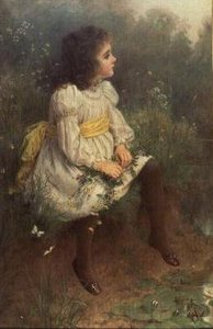 Boglárkák alkotó: Mrs. Louisa Starr Canziani