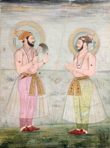 Dara Shikoh herceg és Szulejmán herceg portréi Shikohban, 1665 körül alkotó: Mughal School