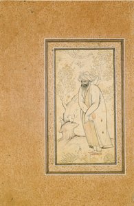 Egy álló dervis alkotó: Muhammad Muhsin