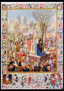 A karácsonyi színdarab kezdetei A The Illustrated London News címlapja alkotó: Muriel Broderick