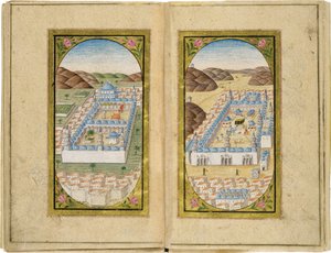 Al-Masjid an-Nabawi a Nagymecsetben, 1783 alkotó: Mustafa Halimi