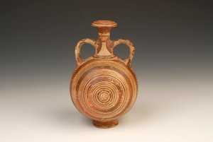 Aryballos zarándoklombik Kr.e. 1400-1370 terrakotta alkotó: Mycenaean
