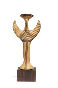 Pszi alak, ie 1300-1200 körül (terrakotta) (lásd még: 3126448) alkotó: Mycenaean