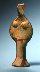 „Pszi” alak, ie 1400-1300 körül (terrakotta)