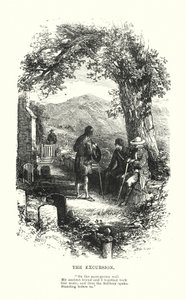 William Wordsworth: A kirándulás (metszet)