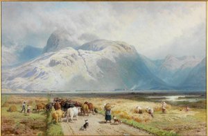 Ben Nevis alkotó: Myles Birket Foster