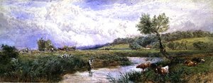 Szüreti idő alkotó: Myles Birket Foster
