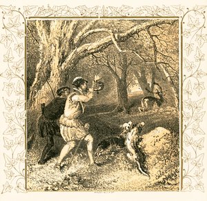 Vadászat alkotó: Myles Birket Foster