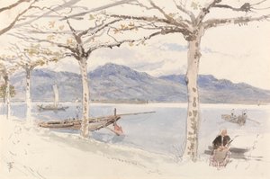 Lago Maggiore, Olaszország alkotó: Myles Birket Foster