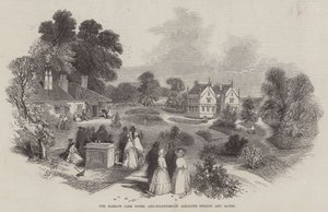 A Harlow Carr Hotel és a kénes lúgos források és fürdők alkotó: Myles Birket Foster