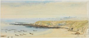 Tynemouth a Cullercoats-tól (testszín) alkotó: Myles Birket Foster