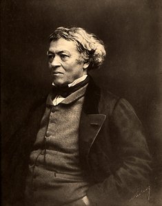 Jean Baptiste Camille Corot francia festő portréja alkotó: Nadar