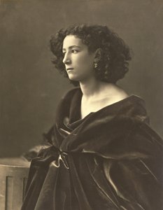 Sarah Bernhardt (1844-1924) francia színésznő, fotója: Gaspard-Felix Tournachon aka Nadar alkotó: Nadar