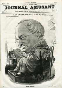 A Le Journal Amusant borítója, 1859. május 5. (metszet) alkotó: Nadar