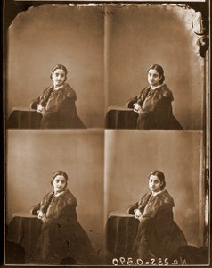 Adelina Patti portréja, szoprán 1853-1919 (fotó) alkotó: Nadar