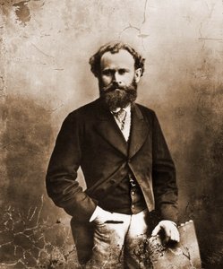 Edouard Manet festő 1832-1883 portréja (fotó) alkotó: Nadar