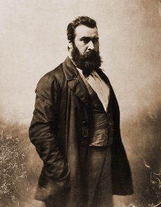 Jean-Francois Millet festő, metsző 1814-1875 portréja (fotó) alkotó: Nadar
