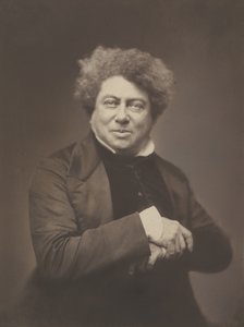 Alexandre Dumas apja (1802-1870) alkotó: Nadar