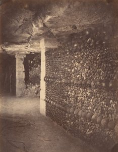Katakombák, Párizs, 1862. április. alkotó: Nadar