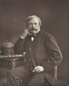 Edmond de Goncourt francia író és kritikus, 1822-1896, c. 185376. alkotó: Nadar