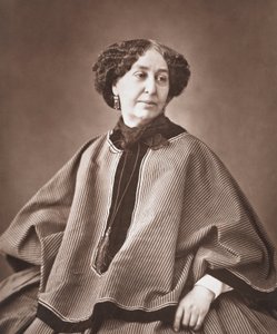George Sand alkotó: Nadar