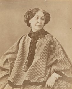 George Sand alkotó: Nadar
