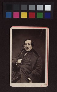 Gioachino Antonio Rossini (1792-1868), zeneszerző alkotó: Nadar