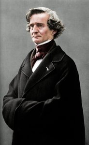 Hector Berlioz 1803-1869, francia romantikus zeneszerző. alkotó: Nadar