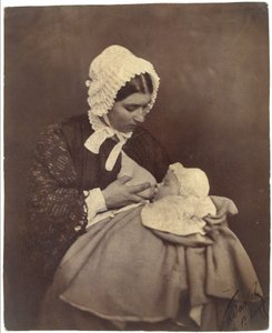Paul Nadar dajkája mellén alkotó: Nadar