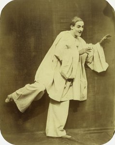 Pierrot Running, 1854-55. alkotó: Nadar