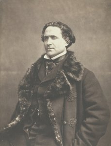 La Fontaine portréja, c. 1854-1860. alkotó: Nadar