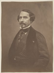 Jules Lecomte, újságíró alkotó: Nadar [Gaspard Félix Tournachon]