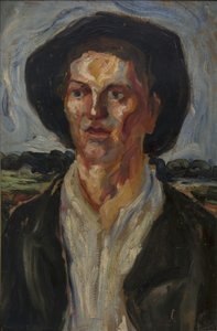 Bavarac-sa-sesirom-1900 alkotó: Nadežda Petrović