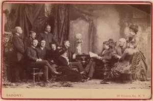 Augustin Daly színtársulata alkotó: Napoleon Sarony