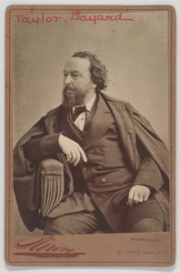 Bayard Taylor alkotó: Napoleon Sarony