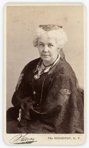Elizabeth Cady Stanton alkotó: Napoleon Sarony