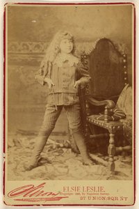 Elsie Leslie [als] Kleiner Lord Fauntleroy