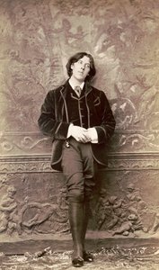 Oscar Wilde, 1880-as évek eleje (fotó)