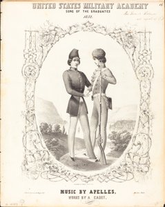 Egyesült Államok Katonai Akadémia, A diplomások dala alkotó: Napoleon Sarony, after James McNeill Whistler