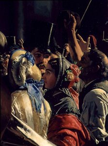 Ludovico Manin és Nicolo Tommaseo felszabadult (részlet) alkotó: Napoleone Mani