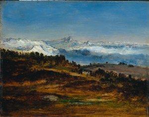A Pireneusok, a Midi de Bigorre csúcsa, 1871-1872.